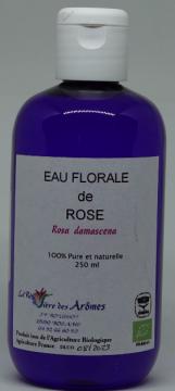 Eau florale de rose, bouteille de 250mL