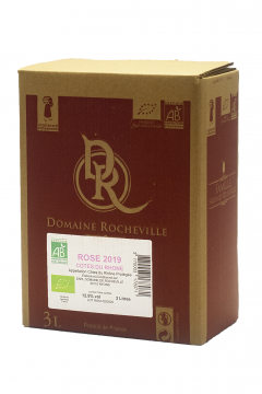 Côtes du Rhône Rosé BIO BIB 3 litres