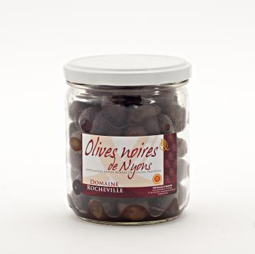 Olives noires de Nyons AOP pot 250g