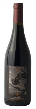 Côtes du Rhône rouge Bio 2020 cuvée Vieilles Vignes