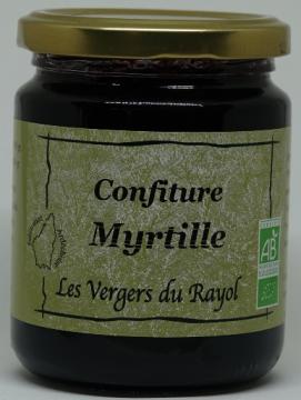 Confiture de Myrtille, pot de 320g